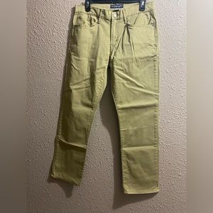 Khaki slim fit US polo pants/chinos w31 L30